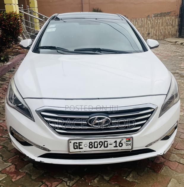 Hyundai Sonata Sport 2.0T Sedan FWD (2.0L 4cyl 6A) 2016 White