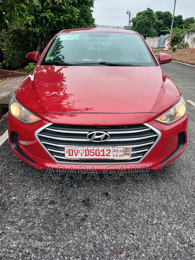Hyundai Elantra 2017 Red