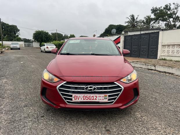 Hyundai Elantra 2017 Red