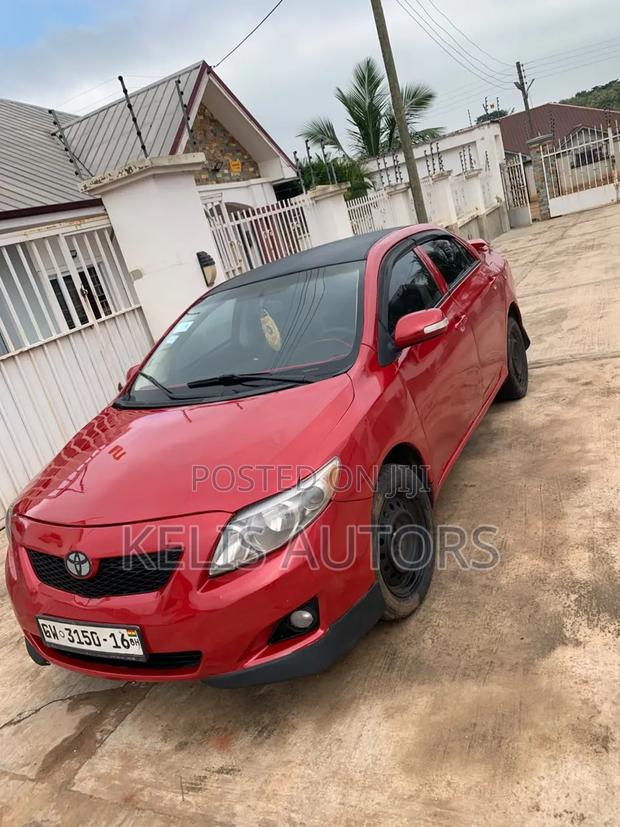 Toyota Corolla 2009 Red