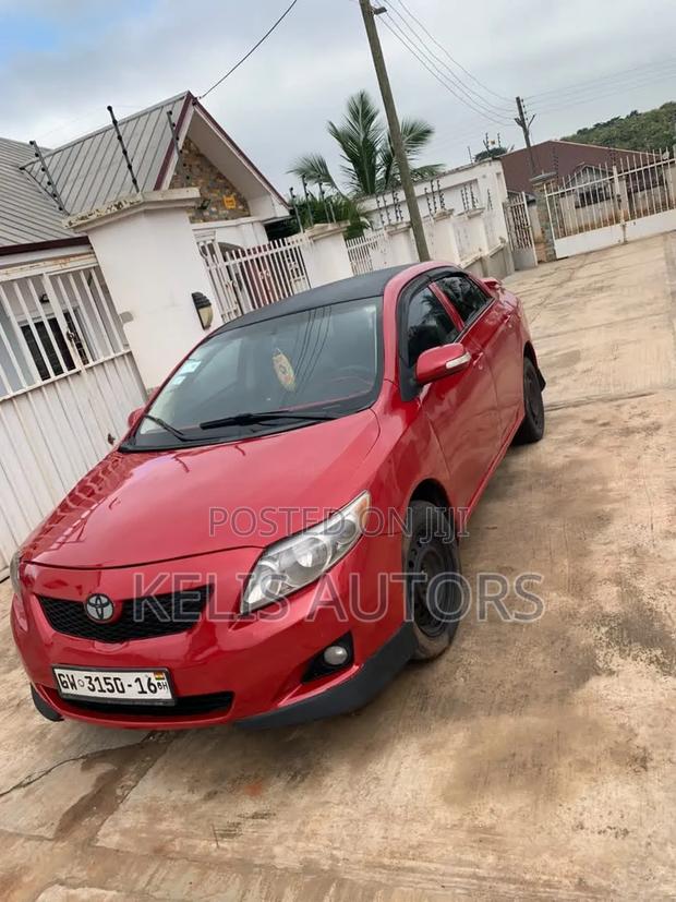 Toyota Corolla 2009 Red