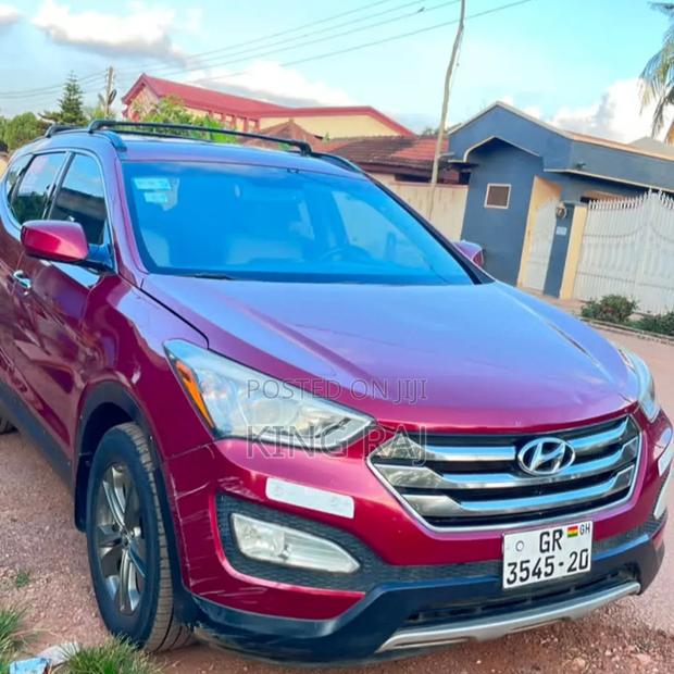 Hyundai Santa Fe 2014 Red