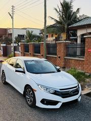 Honda Civic EX Sedan 2018 White for sale