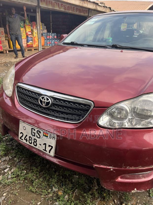 Toyota Corolla 1.6 VVT-i 2008 Burgundy