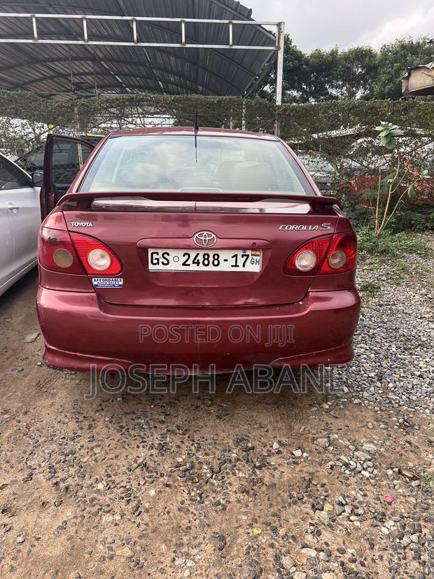 Toyota Corolla 1.6 VVT-i 2008 Burgundy