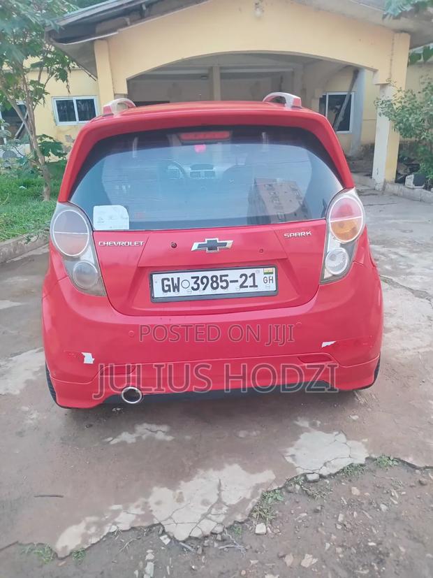 Chevrolet Spark 2012 Red