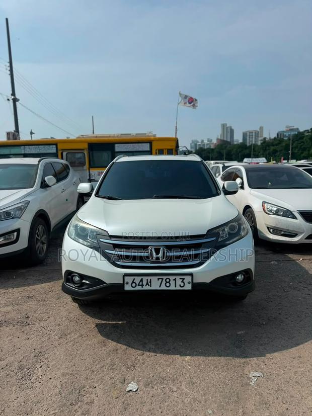 Honda CR-V EX 4dr SUV (2.4L 4cyl 5A) 2014 White