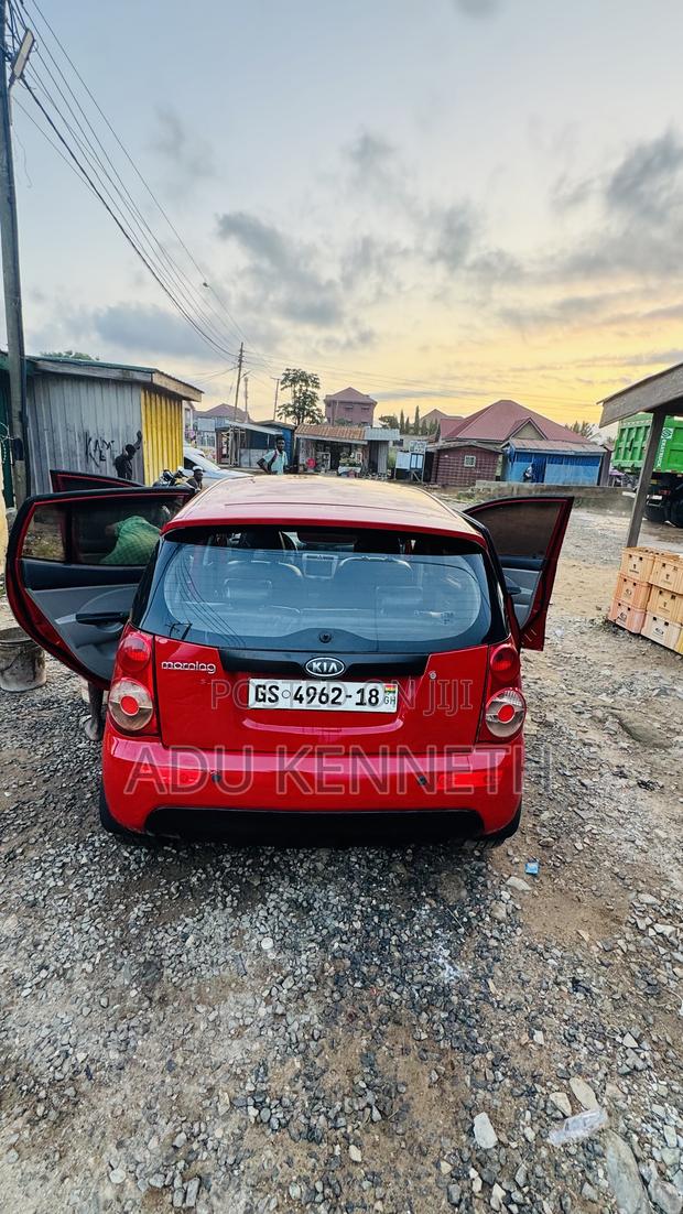 Kia Morning 2008 Red