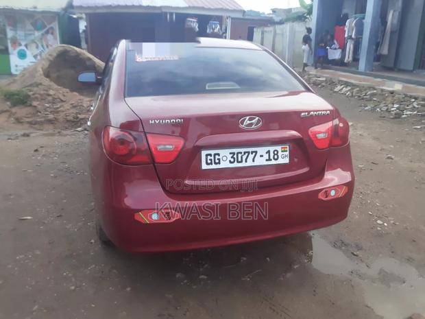 Hyundai Elantra 2007 Red