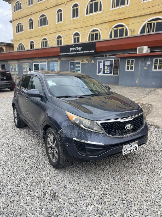 Kia Sportage EX 4dr SUV AWD (2.4L 4cyl 6A) 2014 Blue