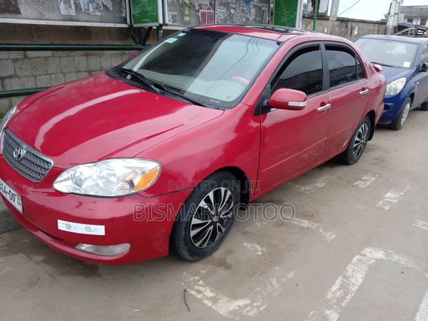 Toyota Corolla 2007 Red
