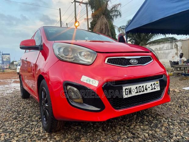 Kia Morning 2012 Red
