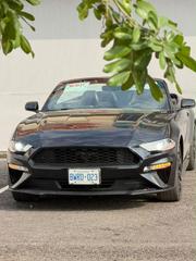Ford Mustang EcoBoost Convertible 2019 Black for sale