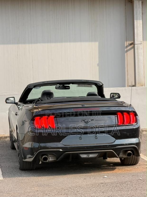 Ford Mustang EcoBoost Convertible 2019 Black