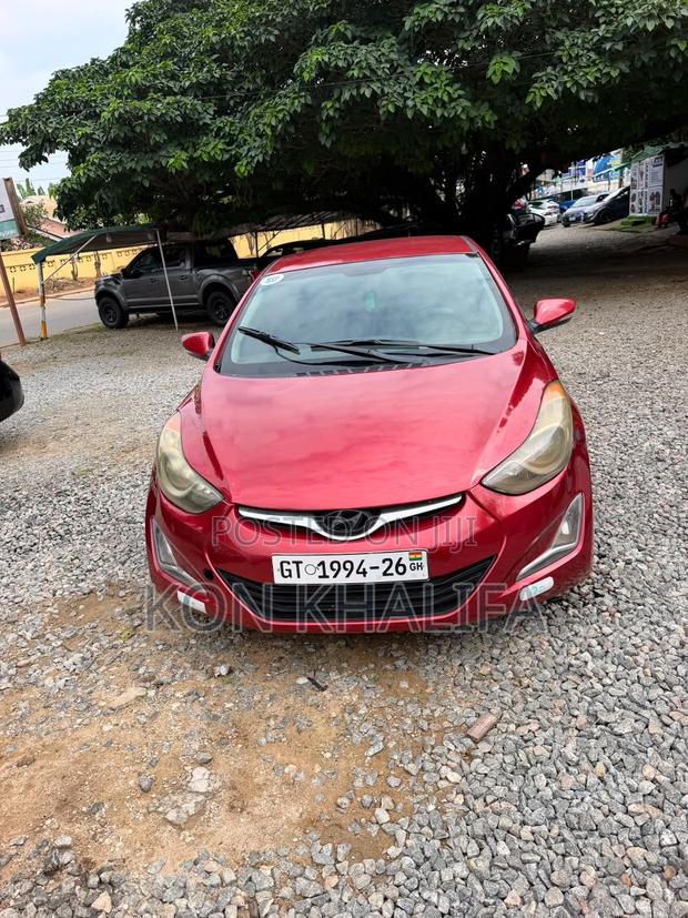 Hyundai Elantra 2013 Red