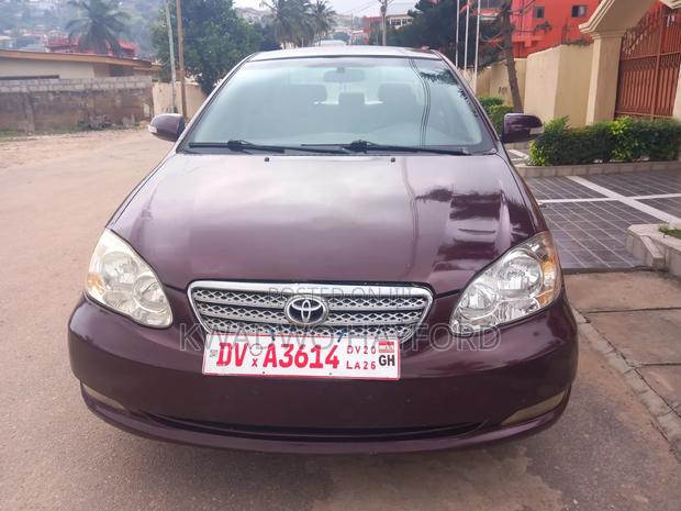 Toyota Corolla 2008 Red
