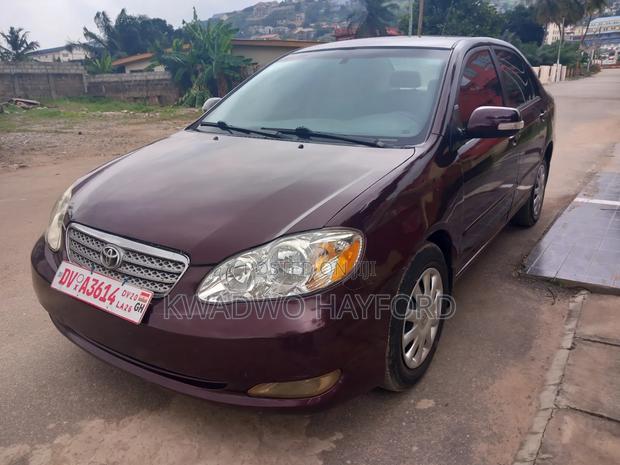Toyota Corolla 2008 Red