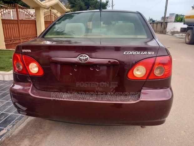 Toyota Corolla 2008 Red
