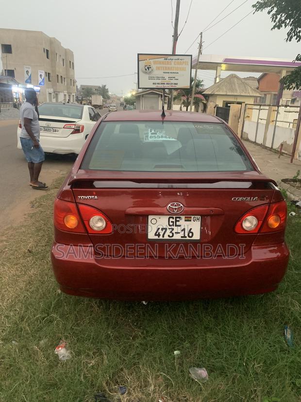 Toyota Corolla 2007 Red