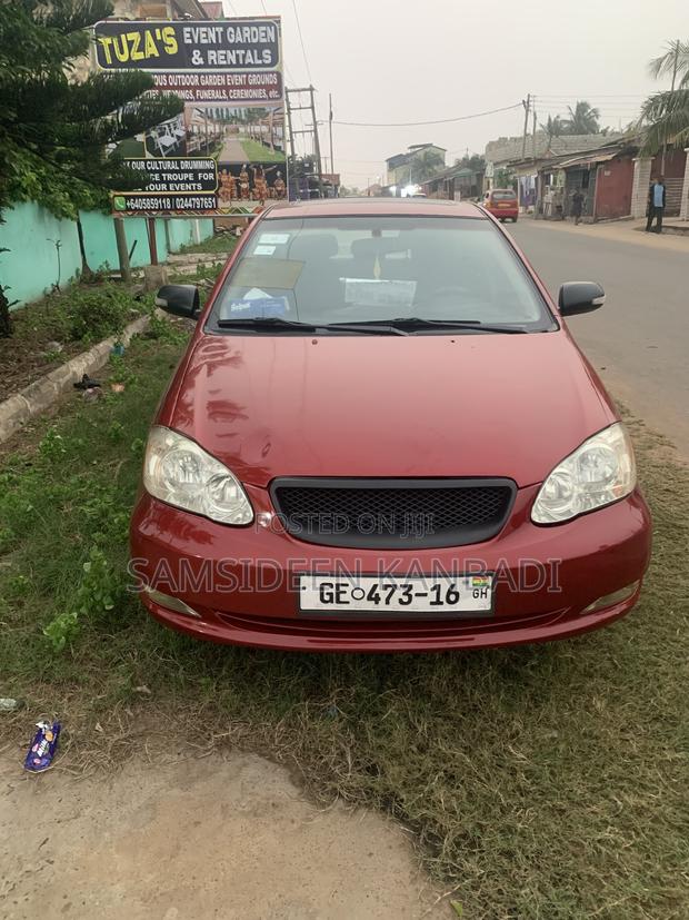 Toyota Corolla 2007 Red
