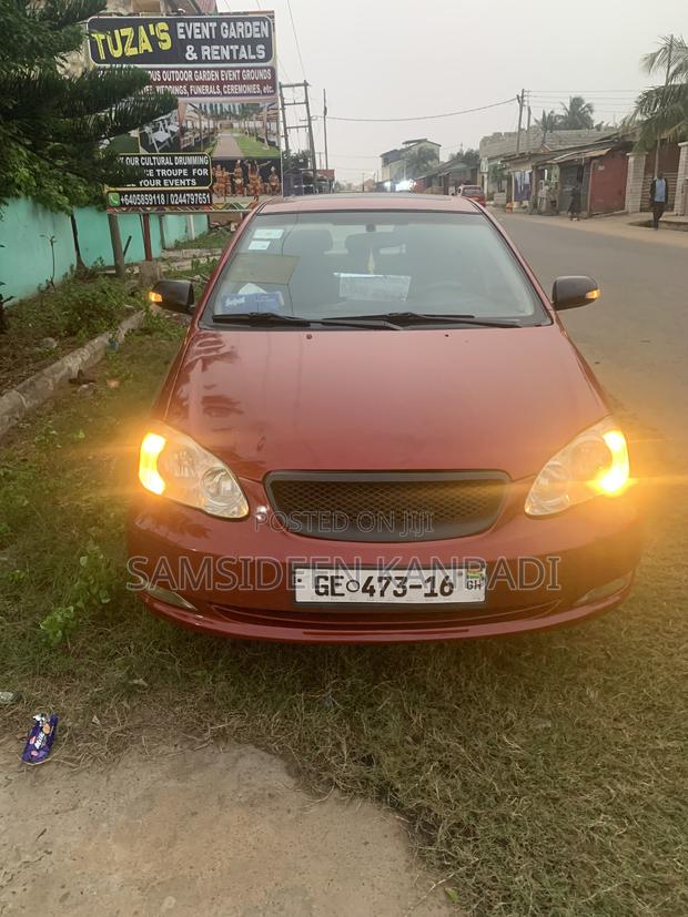 Toyota Corolla 2007 Red
