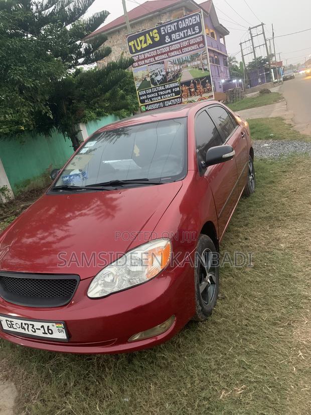 Toyota Corolla 2007 Red