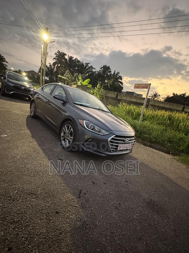 Hyundai Elantra Limited Sedan FWD (2.0L 4cyl 6A) 2017 Gray