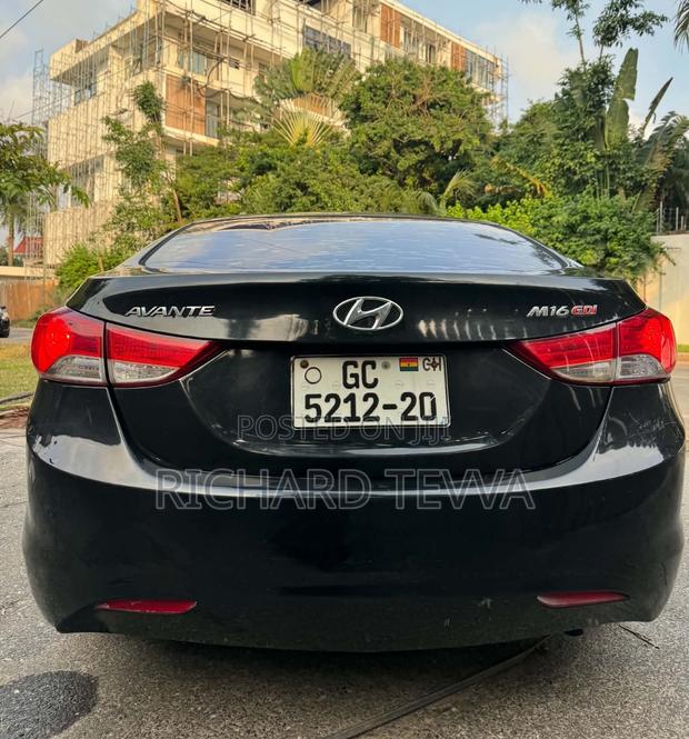 Hyundai Elantra Limited 2012 Black