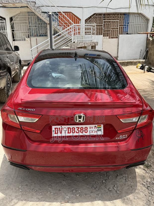 Honda Accord Sport 2018 Red