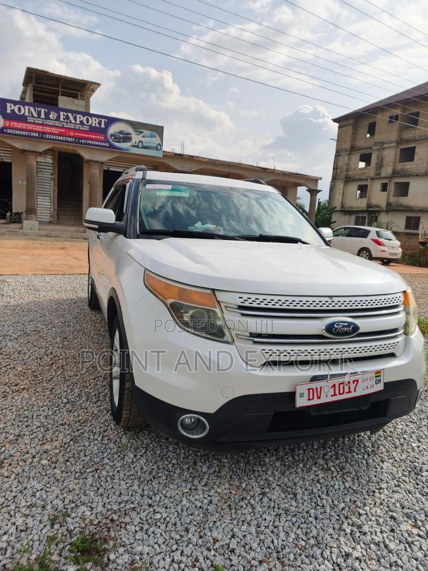 Ford Explorer EcoBoost FWD (2.0L 4cyl) 2014 White