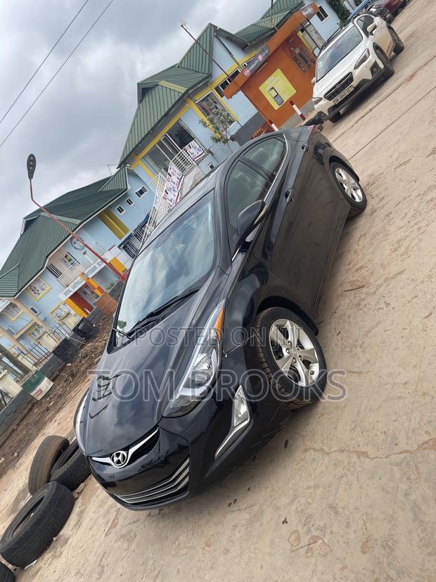 Hyundai Elantra Limited 4dr Sedan (1.8L 4cyl 6A) 2015 Black