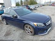 Mercedes-Benz C300 Base 4Matic Sedan AWD (2.0L 4cyl 7A) 2017 Blue for sale