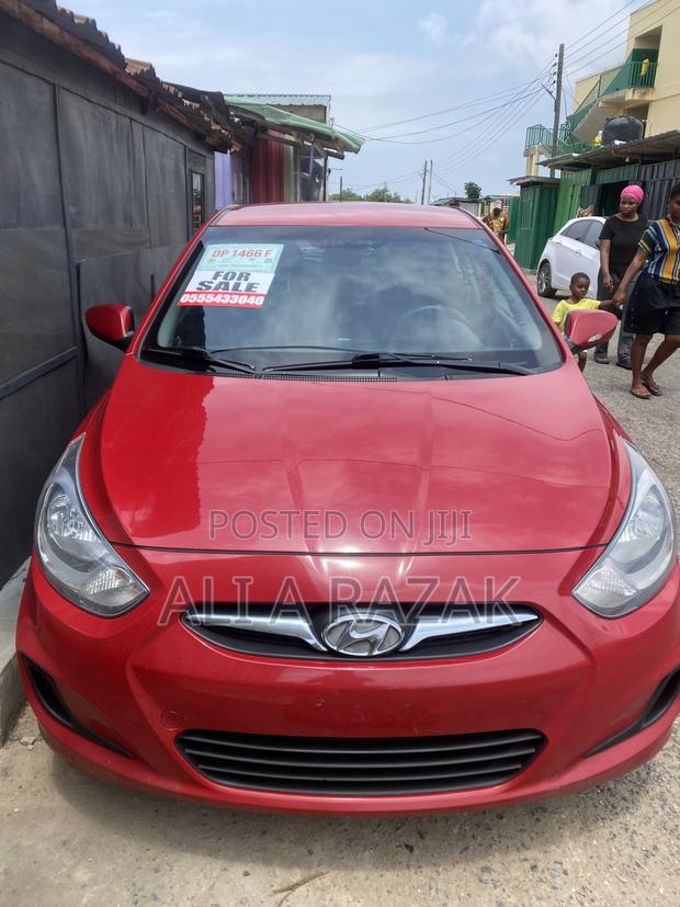 Hyundai Accent Sport 4dr Hatchback (1.6L 4cyl 6A) 2015 Red
