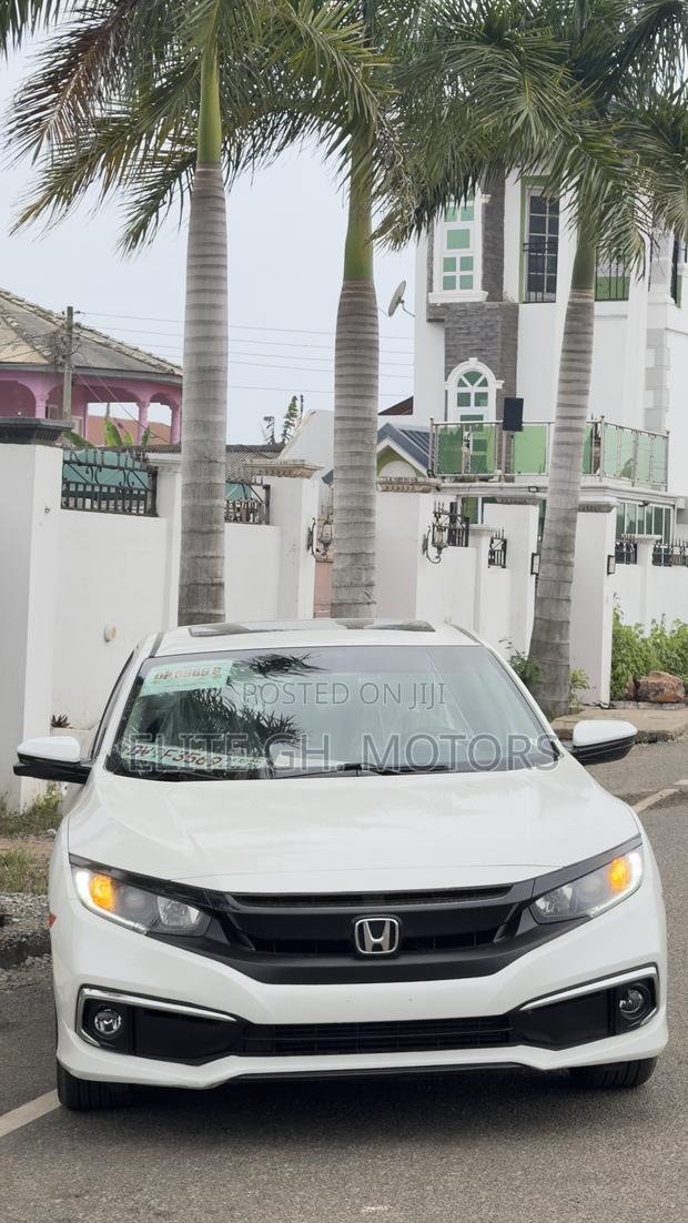 Honda Civic EX-L Sedan 2019 White