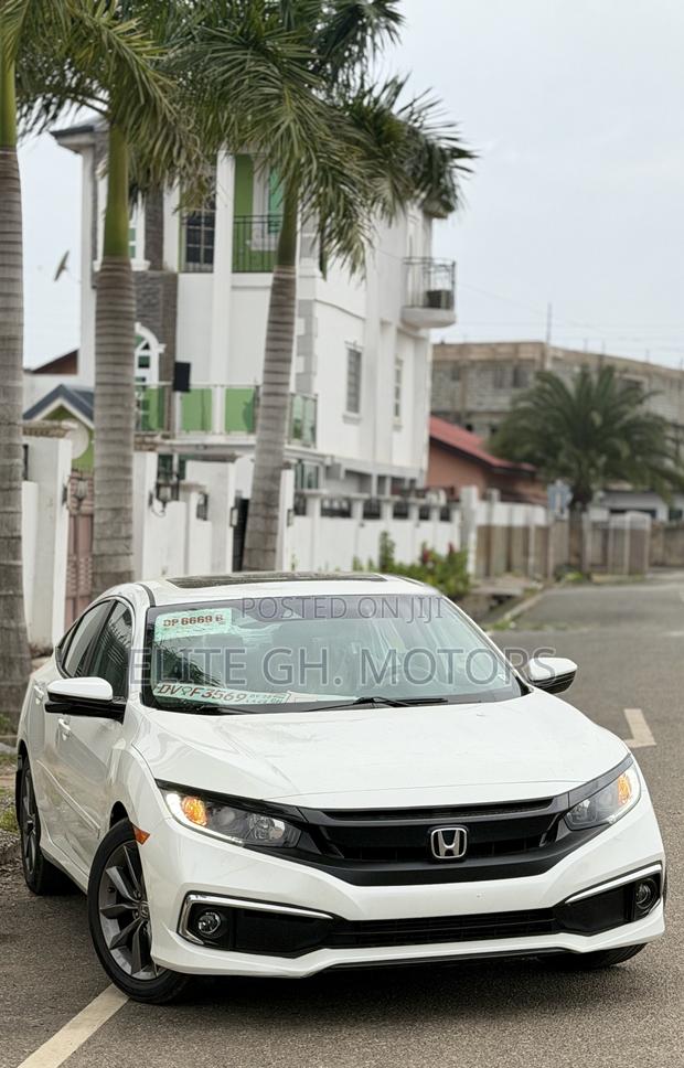 Honda Civic EX-L Sedan 2019 White