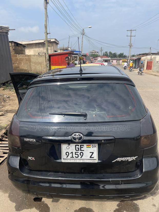 Toyota Matrix XR Hatchback FWD (1.8L 4cyl 4A) 2006 Black