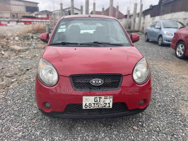 Kia Morning 2008 Red
