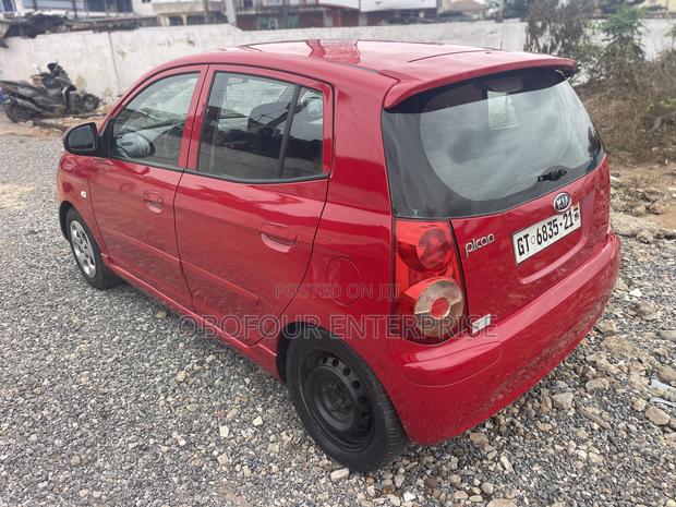 Kia Morning 2008 Red