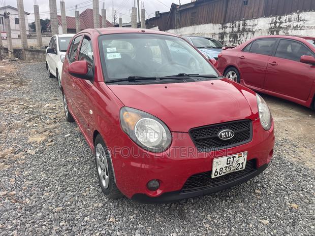 Kia Morning 2008 Red