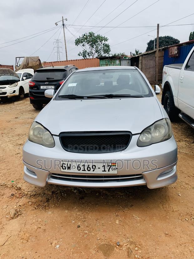 Toyota Corolla S 2007 Silver