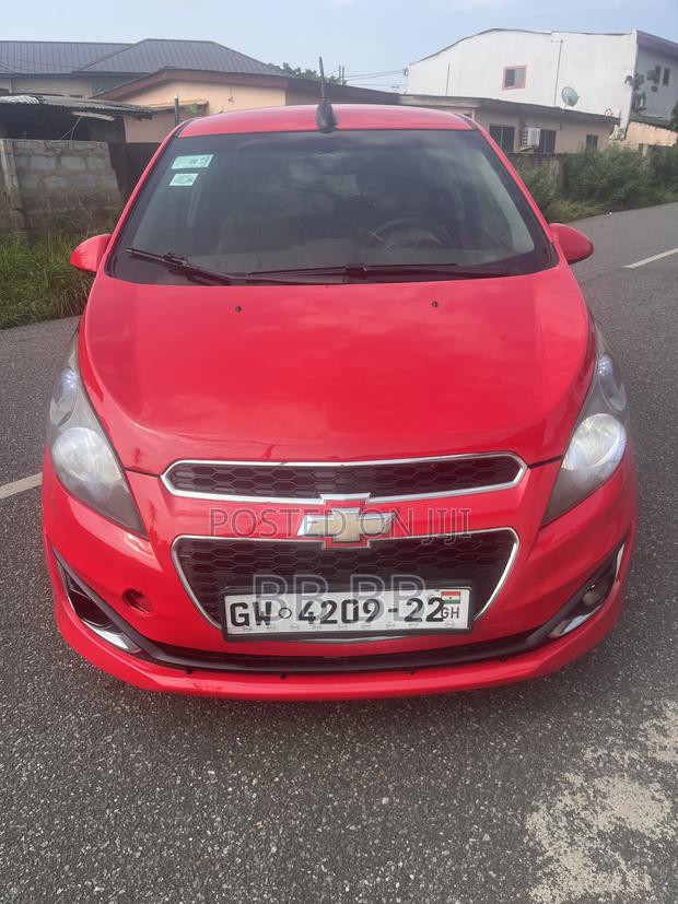 Chevrolet Spark 2015 Red