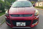 Ford Escape Titanium 4dr SUV AWD (1.6L 4cyl Turbo 6A) 2014 Red for sale