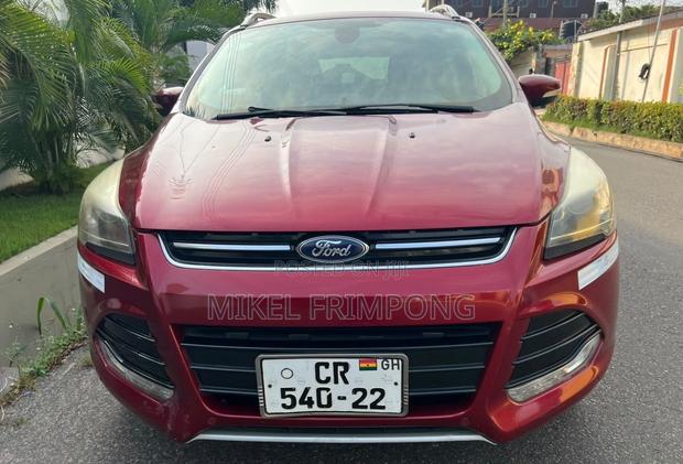 Ford Escape Titanium 4dr SUV AWD  (1.6L 4cyl Turbo 6A) 2014 Red