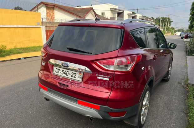 Ford Escape Titanium 4dr SUV AWD  (1.6L 4cyl Turbo 6A) 2014 Red