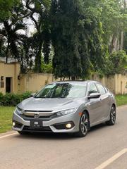 Honda Civic Touring 2dr Coupe (1.5L 4cyl) 2017 Gray for sale