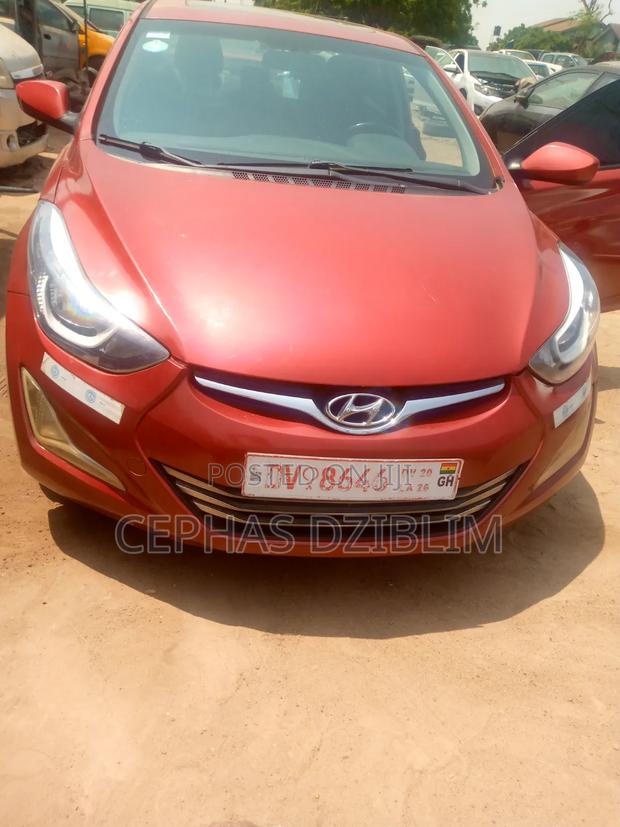 Hyundai Elantra Limited 4dr Sedan (1.8L 4cyl 6A) 2015 Red