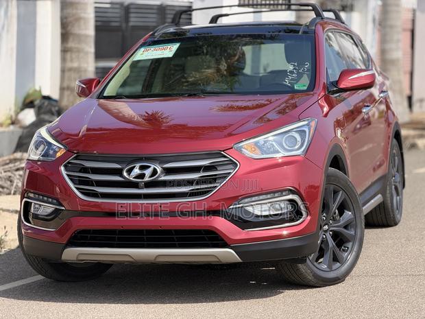 Hyundai Santa Fe SE Ultimate AWD 2017 Red