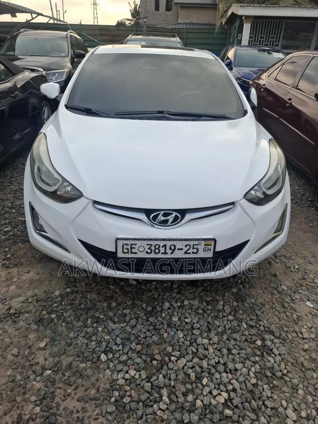 Hyundai Elantra 2014 White