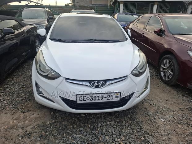 Hyundai Elantra 2014 White