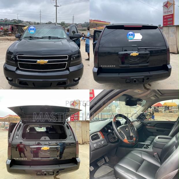 Chevrolet Suburban LT 4dr SUV 4WD (5.3L 8cyl 6A) 2015 Black